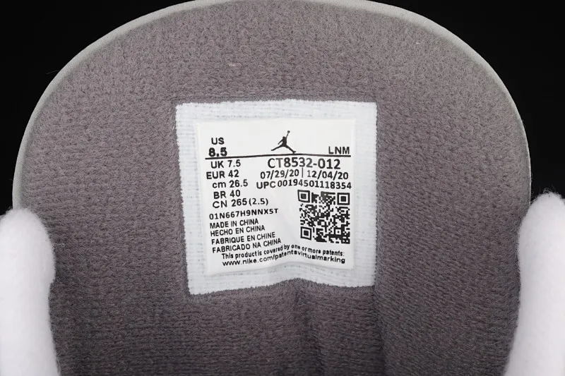 All categories Air Jordan Jordan series basketball shoes Air Jordan 3 #ZG version Air Jordan 3 Retro "Cool Grey" AJ3 Joe 3 cool gray basketball shoes CT8532-012